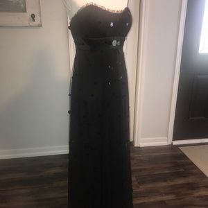 Badgley Mischka black gown